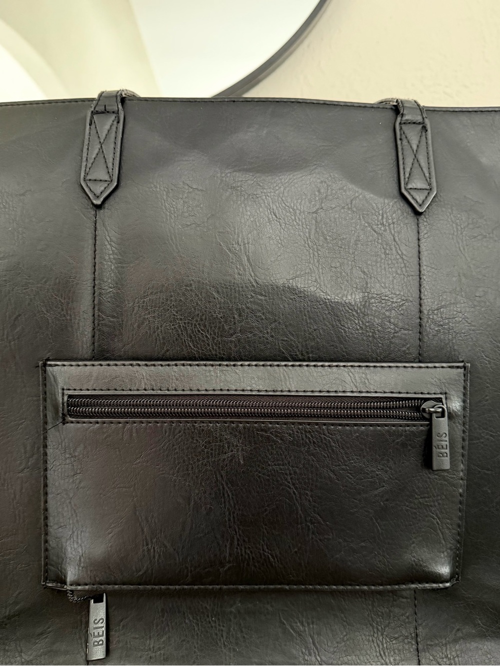 BEIS Large Work Tote in Black - Picture 8 of 15